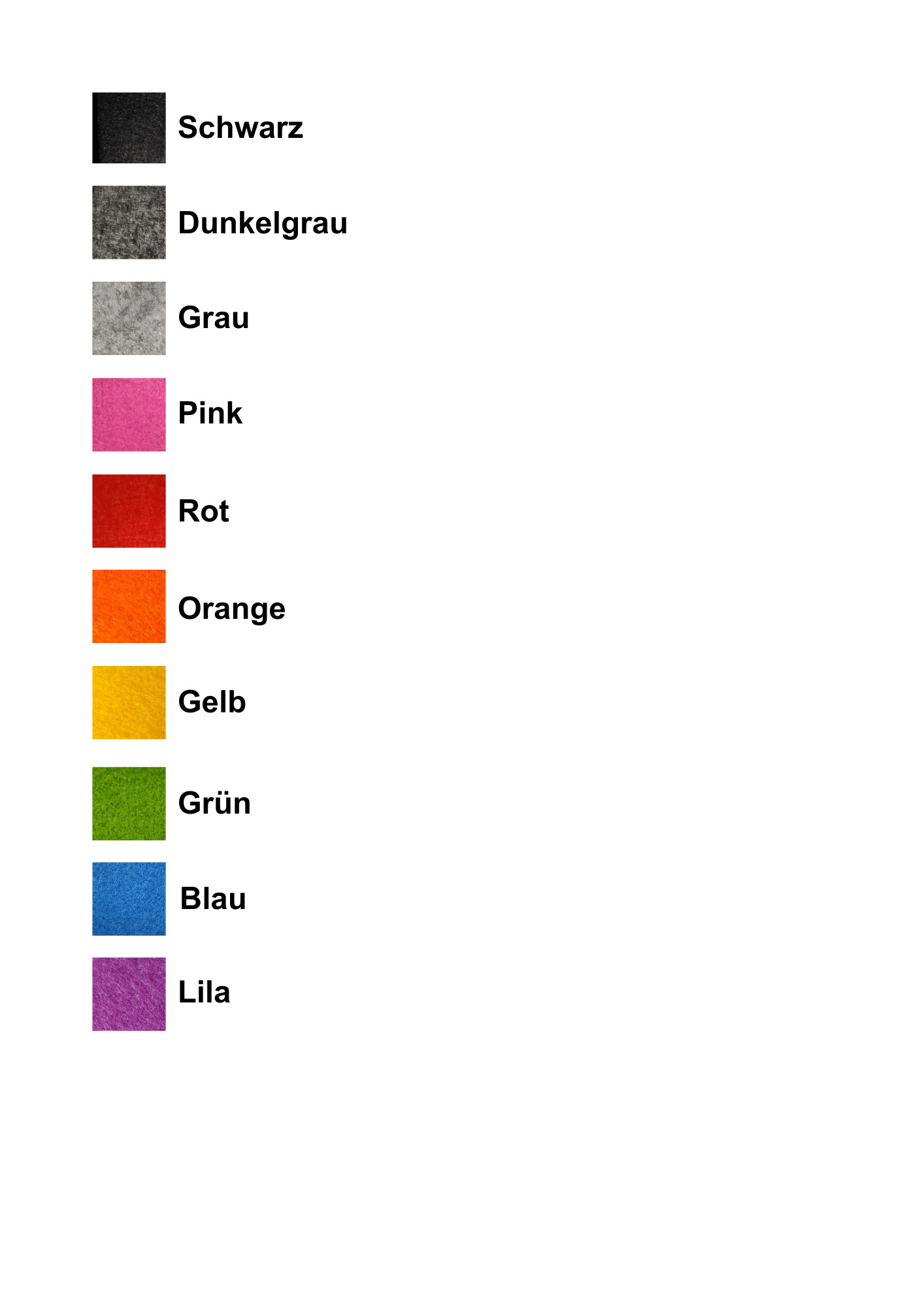 Personalized felt keychain with desired text