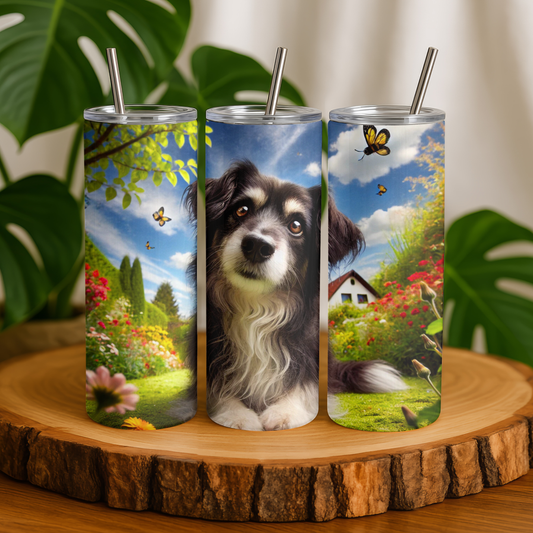 ✨ Personalisiere deinen Tumbler – 20oz Skinny Becher mit eigenem Motiv | Geschenkidee und Unikat